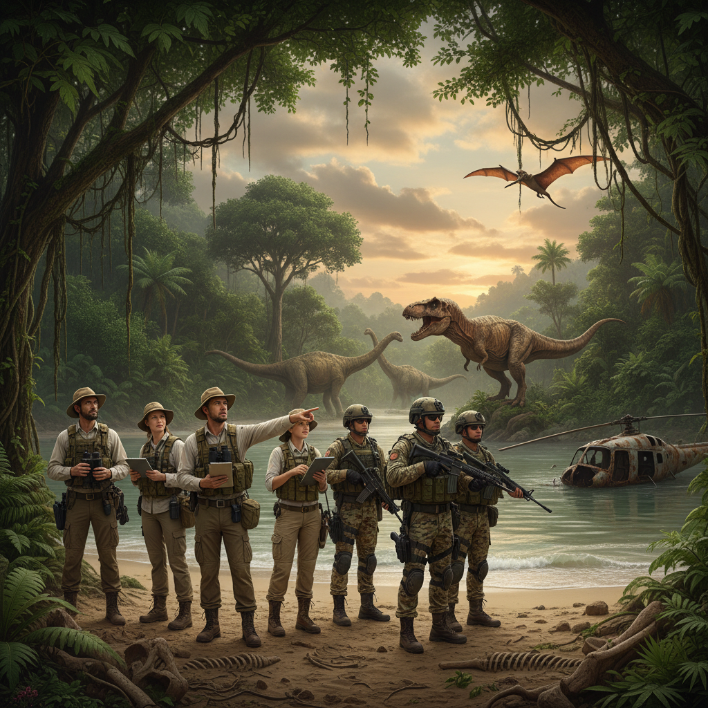 Jurassic World Rebirth Cast Includes ScarJo, Mahershala Ali, and More