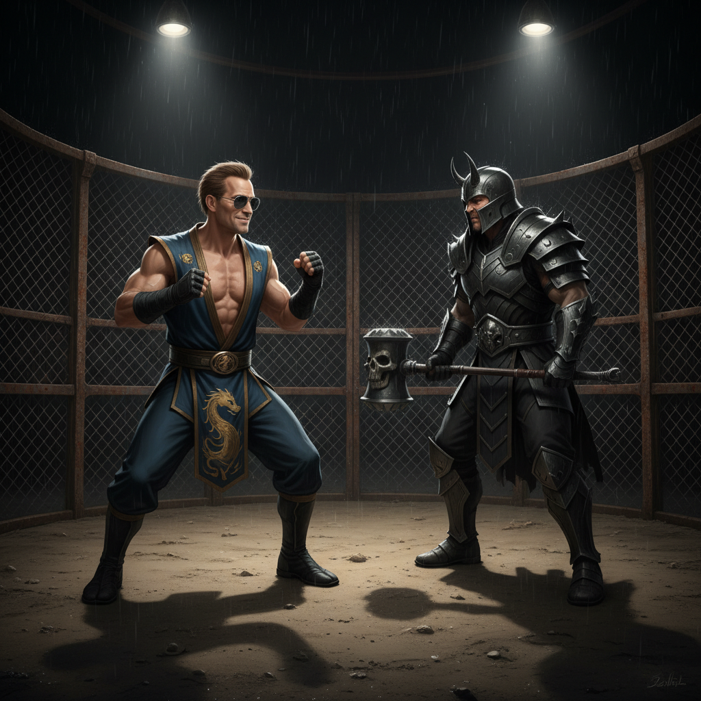MK II: Karl Urban Enters the Cage to Fight Shao Kahn