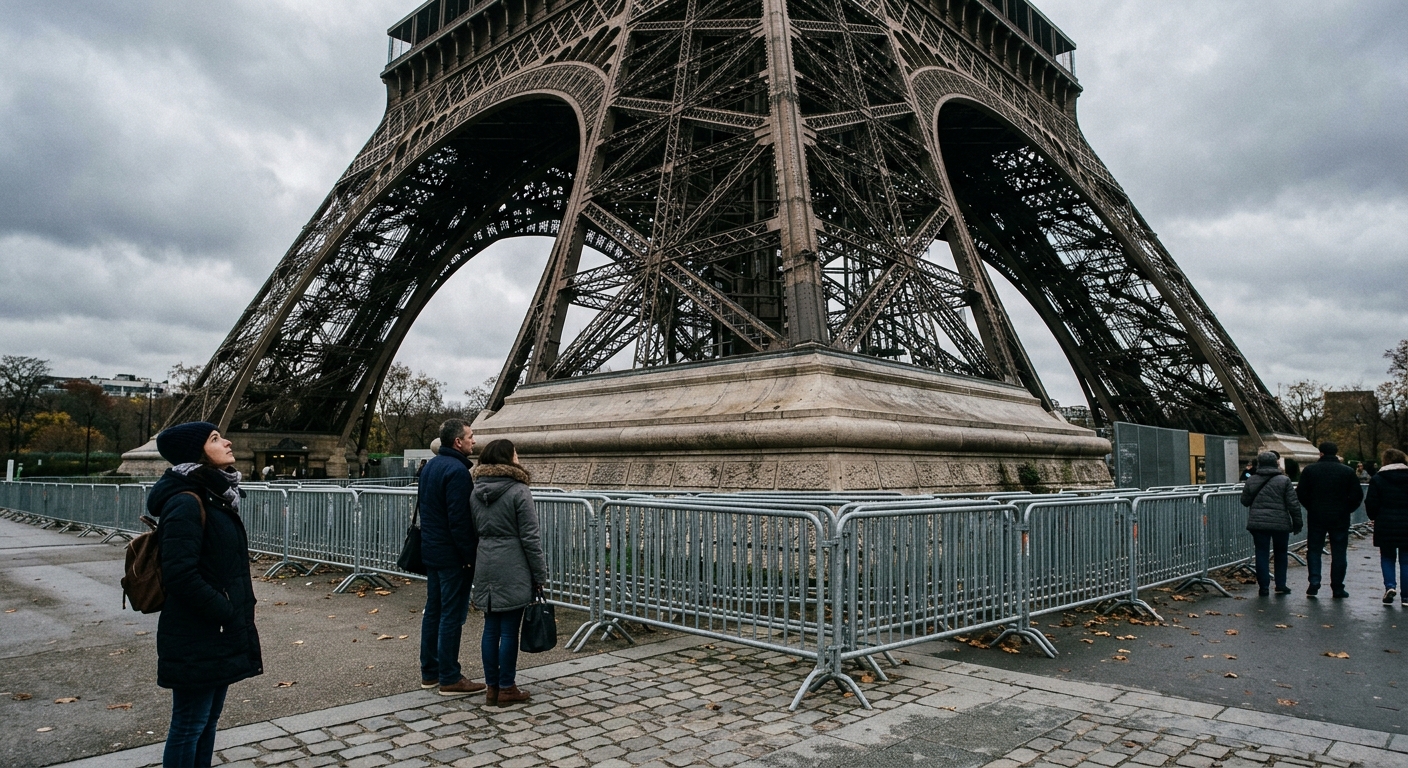Eiffel Tower Reopens After Strike Over Gender Restrictions During BAPS Delegation Visit